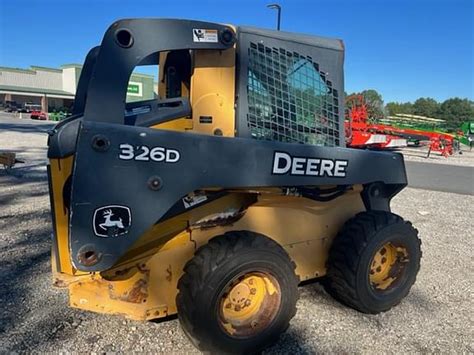 used john deere 326d skid steer